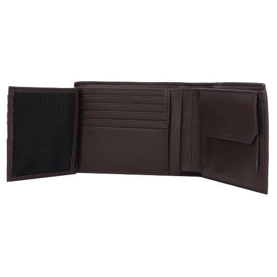 Calvin Klein Metal CK Portemonnee RFID-bescherming Leder 13 cm