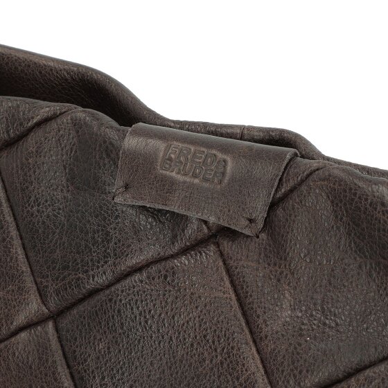 FredsBruder Check my Bag Schoudertas Leer 35 cm
