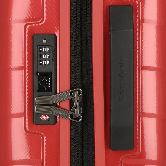 Samsonite Attrix 4 wielen Cabinewagen 55 cm met uitbreidingsplooi