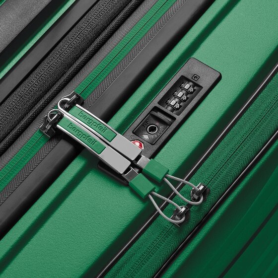 Bergpfeil Travel 4 wielen Cabinewagen 55 cm Laptop compartiment met uitbreidingsplooi