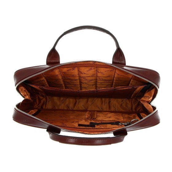 Golden Head Colorado Aktentas RFID-bescherming Leder 38 cm Laptopvak