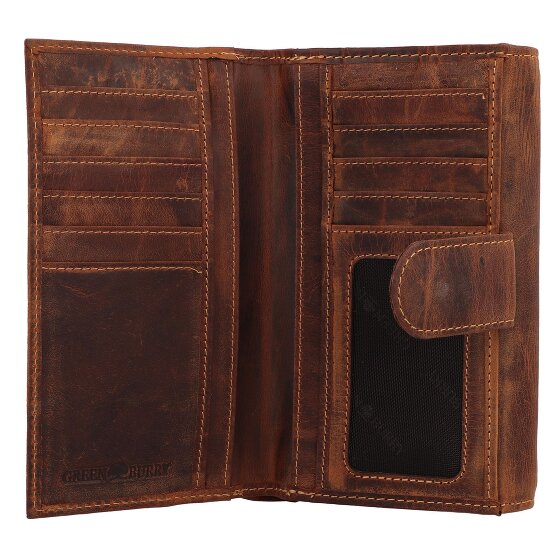 Greenburry Vintage Portemonnee Leer 17 cm Greenburry Vintage Portemonnee Leer 17 cm