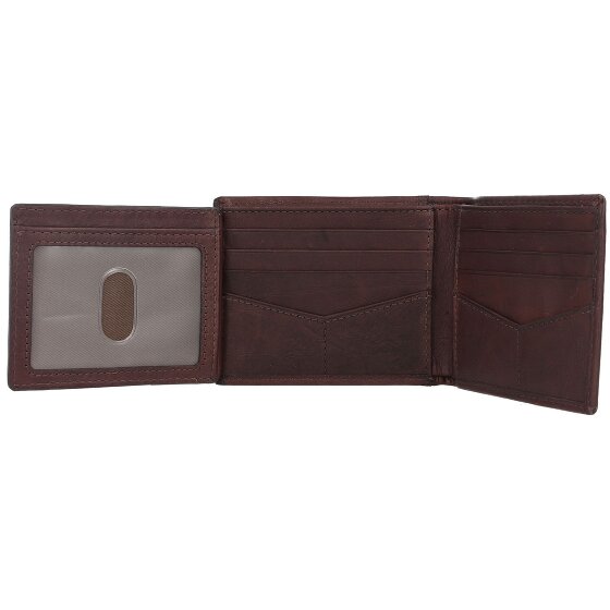 Fossil Ingram Portemonnee RFID Leer 11,5 cm