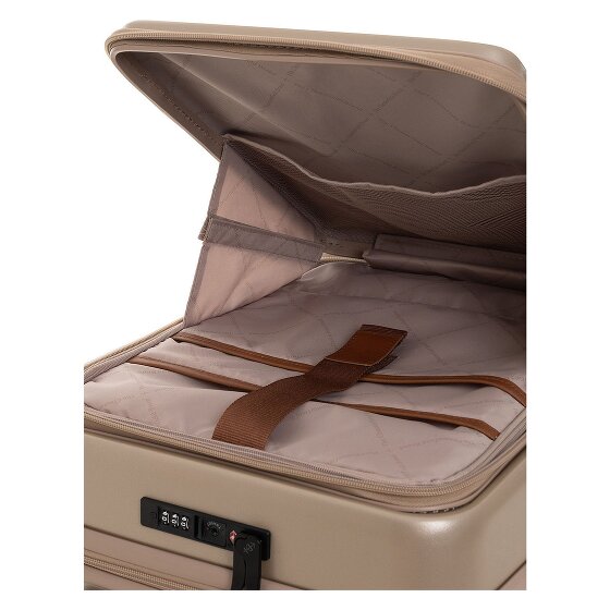 The Chesterfield Brand Zuna 4 wielen Cabinewagen S 55 cm Laptop compartiment