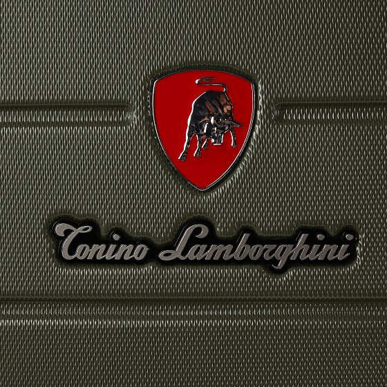 Tonino Lamborghini Milano 4 wielen Kofferset 3-delig met uitbreidingsplooi
