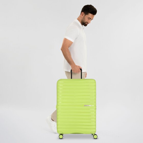 Jump Xwave 4 wielen Trolley 76 cm met uitbreidingsplooi