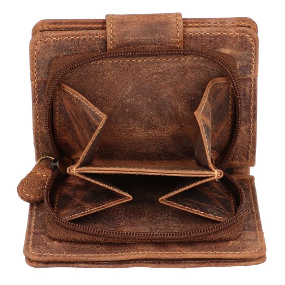 Greenburry Vintage portemonnee leer 12,5 cm