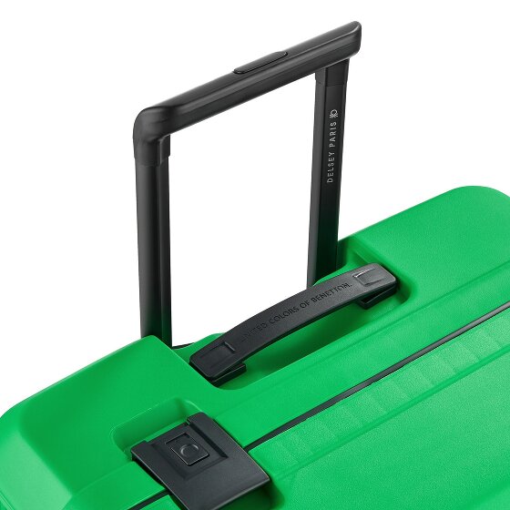 Delsey Paris x United Colors of Benetton Colour Block harde 4-wiel trolley 67 cm