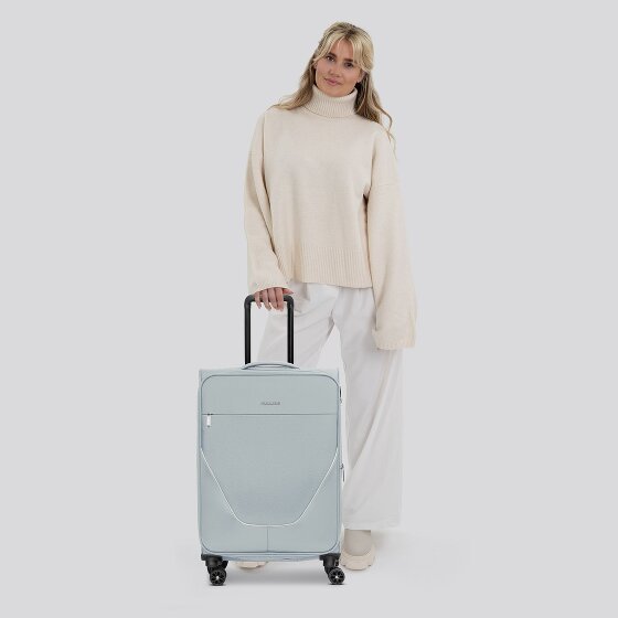 Stratic taska 4-wiel trolley M 65 cm met uitvouwbare plooi