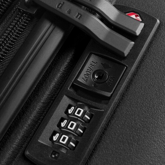 d&n Toronto 4 wielen Cabinewagen S 54 cm met uitbreidingsplooi