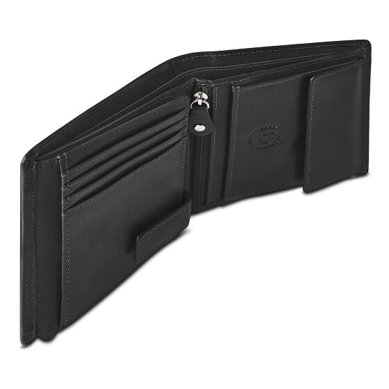 bugatti Valencia Portemonnee RFID-bescherming Leder 12 cm