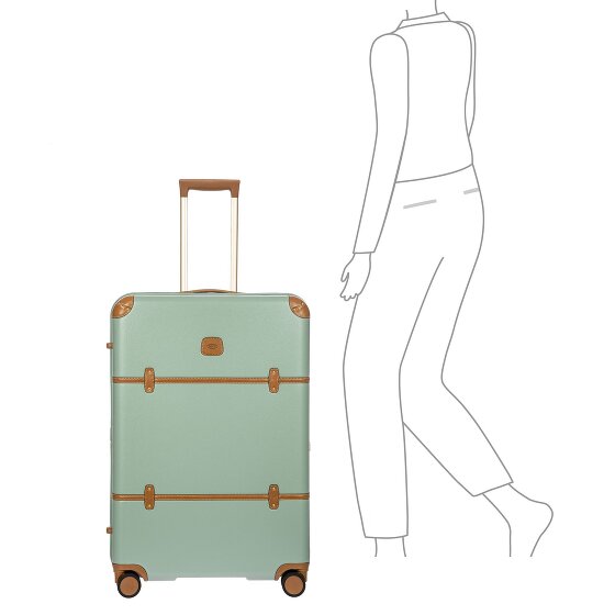 Bric's Bellagio 4 wielen Trolley 76 cm met uitbreidingsplooi