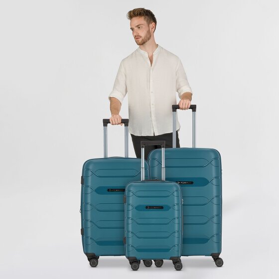 Polestream Strz by Asteroid 4 wielen Kofferset 3-delig met uitbreidingsplooi