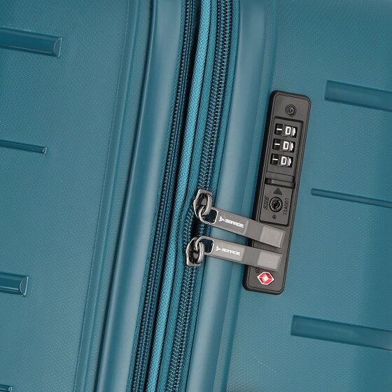 Polestream Strz by Asteroid 4 wielen Kofferset 3-delig met uitbreidingsplooi