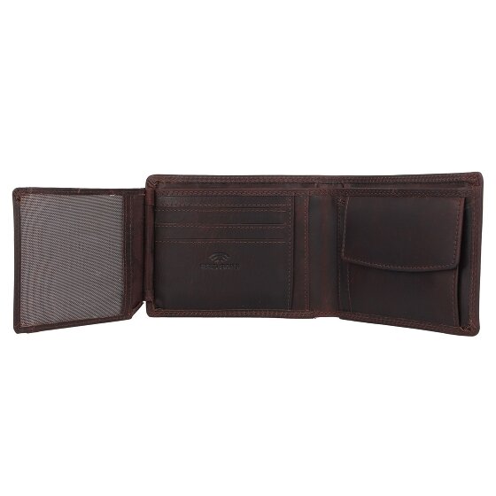 Jack Kinsky Monterey 103 Portemonnee RFID-bescherming Leer 12.5 cm