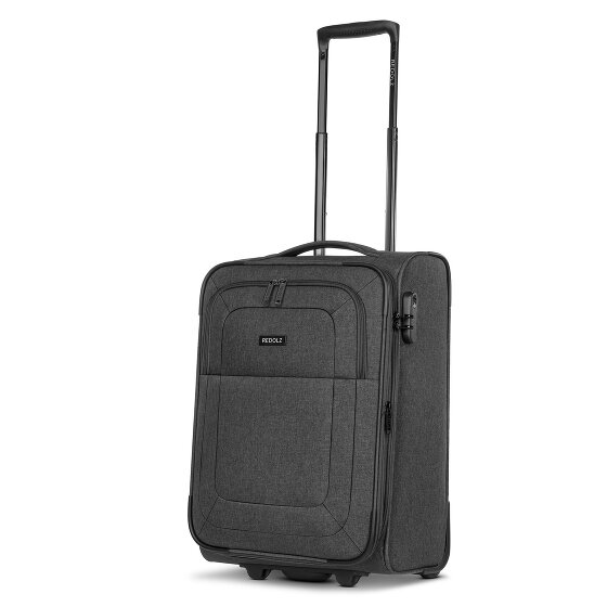 Redolz Essentials 12 2 wielen Cabinewagen S 55 cm met uitbreidingsplooi