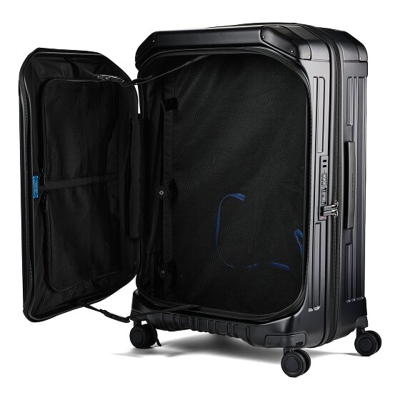 Piquadro PQ-Light 4 wielen Trolley M 69 cm met uitbreidingsplooi