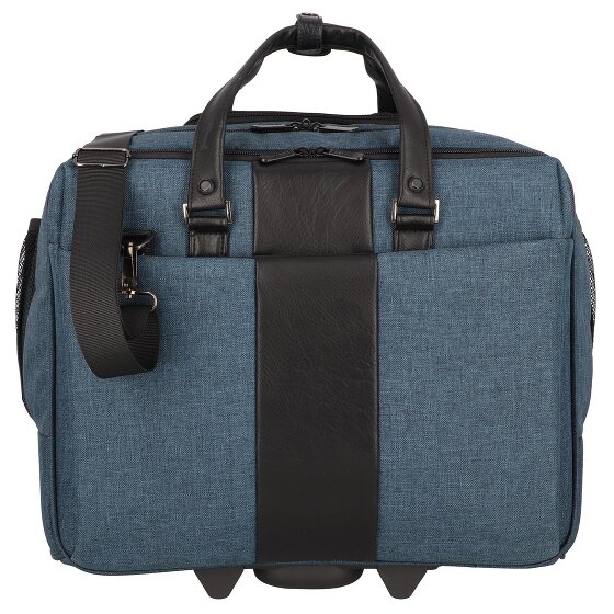 Dermata 2 wielen Bedrijfswagen 44 cm Laptop compartiment