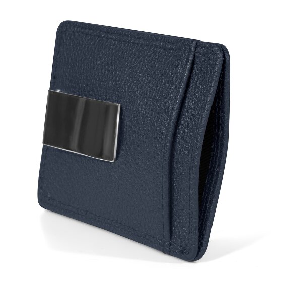 Redolz Leather Essentials creditcardhouder RFID leer 7 cm met geldclip