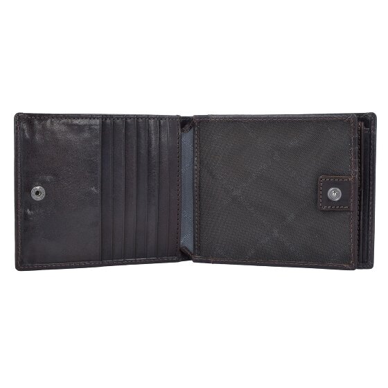 Braun Büffel Arezzo Portemonnee RFID Leer 12 cm