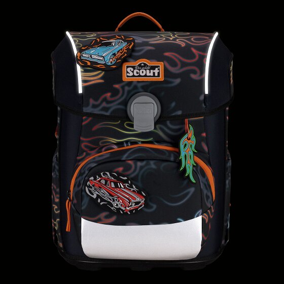 Scout Neo Exklusiv Safety Light Schooltas set 5-delig Scout Neo Exklusiv Safety Light Schooltas set 5-delig