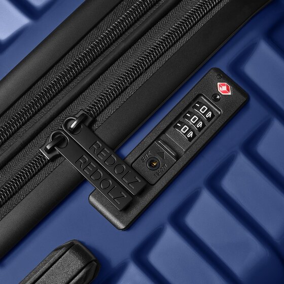 Redolz Essentials 18 4 wielen Kofferset 3-delig met uitbreidingsplooi