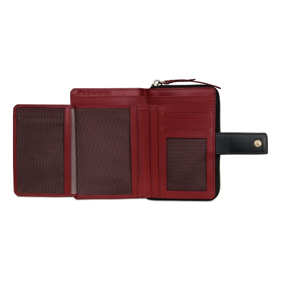 bugatti Viola Portemonnee RFID-bescherming Leder 14 cm