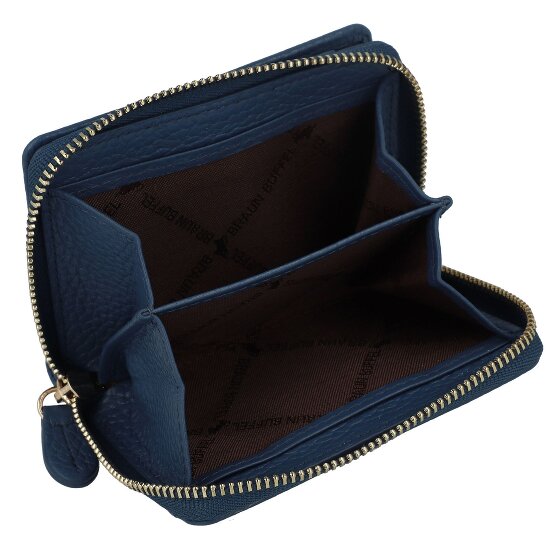 Braun Büffel Asti Portemonnee Leer 10 cm