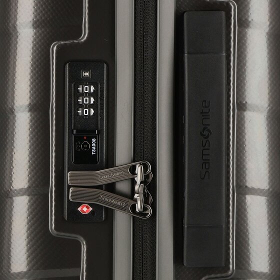 Samsonite Attrix 4 wielen Cabinewagen 55 cm met uitbreidingsplooi