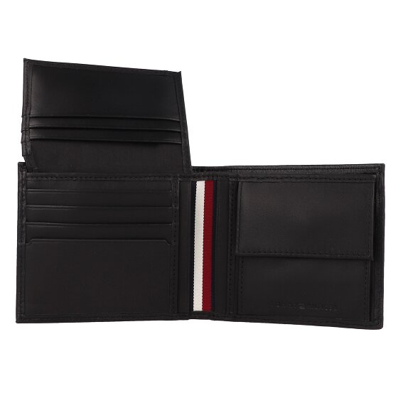 Tommy Hilfiger TH Premium Portemonnee RFID-bescherming Leer 12 cm