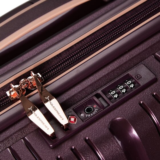 Polestream Paris 4 wielen Cabinewagen 55 cm met uitbreidingsplooi