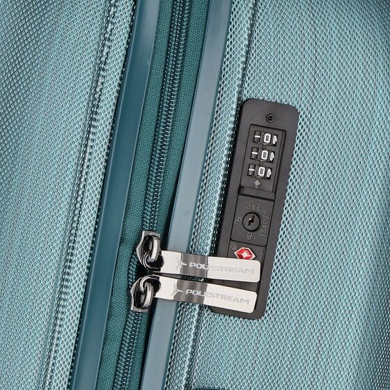 Polestream Moonrock 4 wielen Kofferset 3-delig met uitbreidingsplooi