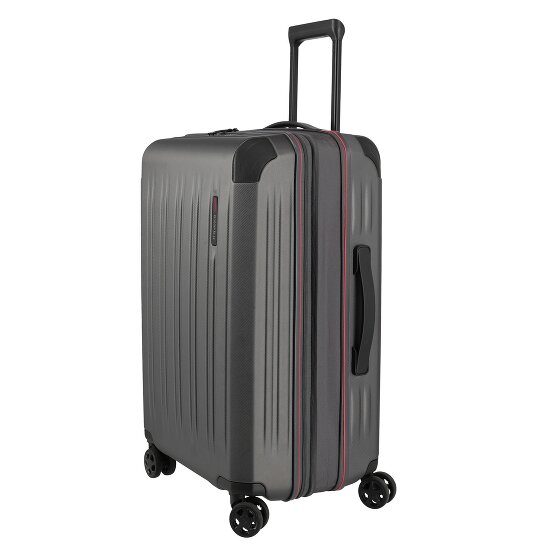 Travelite Dynamiic 4 wielen Trolley 66 cm met uitbreidingsplooi