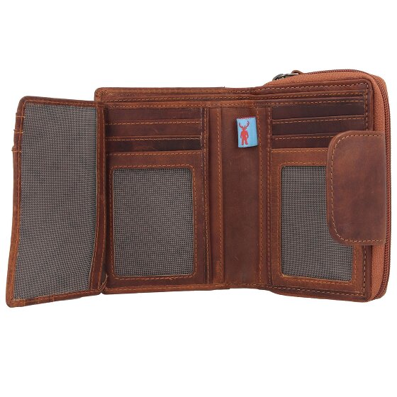 Jack Kinsky Monterey Portemonnee RFID-bescherming Leer 10 cm