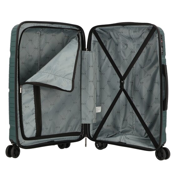 d&n Travel Line 4300 4 wielen Kofferset 3-delig