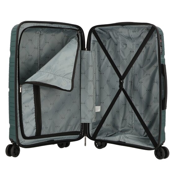 d&n Travel Line 4300 4 wielen Kofferset 3-delig