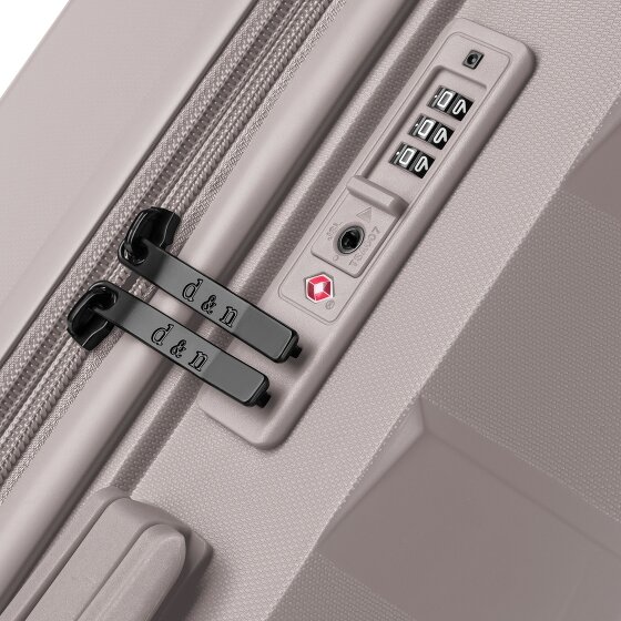 d&n South Dakota 4 wielen Cabinewagen S 55 cm met uitbreidingsplooi d&n South Dakota 4 wielen Cabinewagen S 55 cm met uitbreidingsplooi