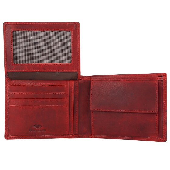 Jack Kinsky Risör Portemonnee RFID-bescherming Leer 13 cm