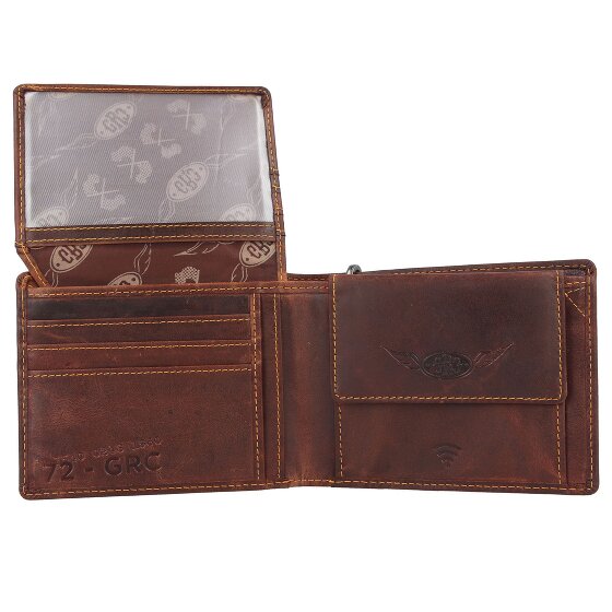 Greenburry Racing Collection Darlington Portemonnee RFID Leer 12 cm