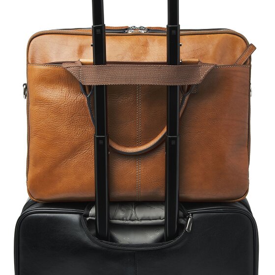 Castelijn & Beerens Rick Koffer RFID-bescherming Leer 40 cm Laptop compartiment