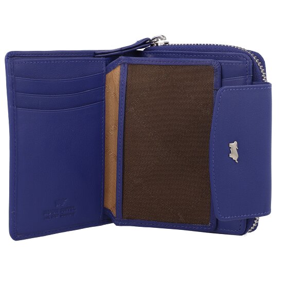 Braun Büffel Joy Portemonnee RFID-bescherming Leer 12 cm