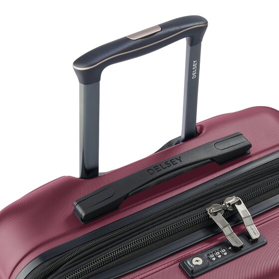 Delsey Paris Meteor 4 wielen Kofferset 3-delig met uitbreidingsplooi