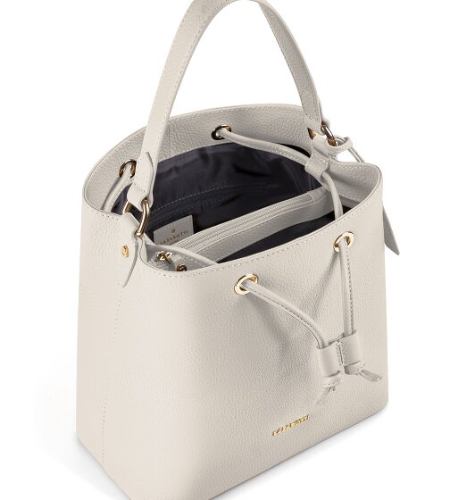 Lazarotti Bologna leeren crossbody-buideltas, leer, 25 cm