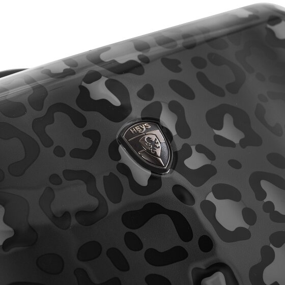 Heys Black Camo 4 wielen Cabinewagen S 53 cm met uitbreidingsplooi
