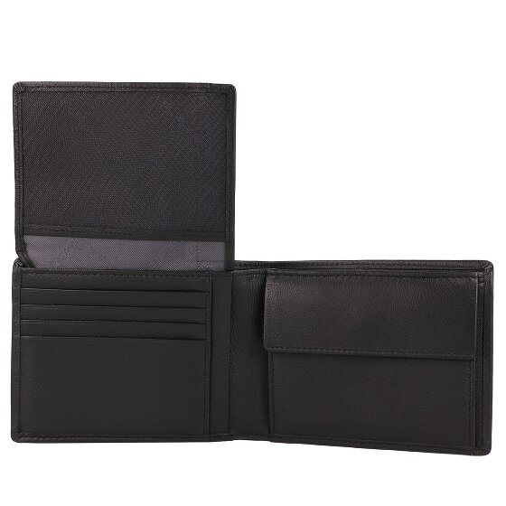 Braun Büffel Hannes Portemonnee RFID-bescherming Leer 12 cm