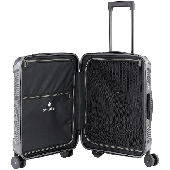 Travelite Millennium 4 wielen Cabinewagen 55 cm