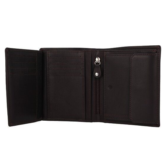 Samsonite Attack 2 Portemonnee RFID Leer 10,5 cm