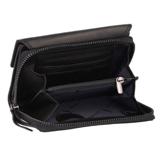 Jack Kinsky Montreal Portemonnee RFID-bescherming Leer 13.5 cm