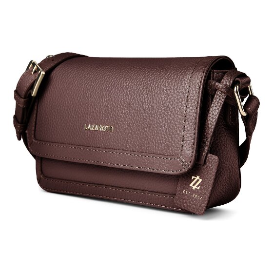 Lazarotti Bologna Leather Crossbody tas Leder 21 cm