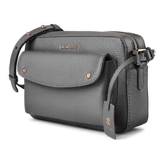 Lazarotti Bologna Leather Crossbody tas Leder 21 cm